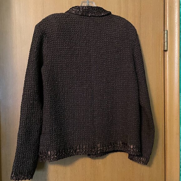 Rafael Brown 2 piece tank and cardigan (popcorn style top) - Picture 7 of 9